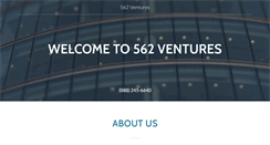 Desktop Screenshot of 562ventures.com